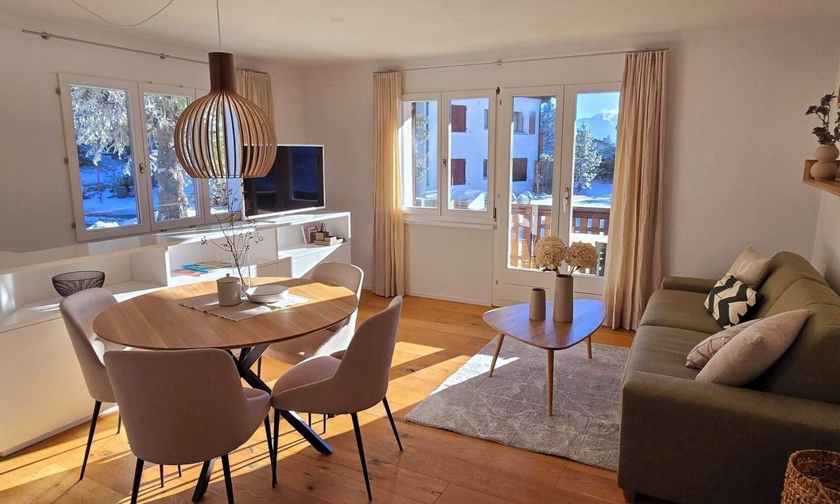 Valbella Apartment | 3 ½ room vacation apartment Culmoina in Valbella - ski-in/ski-out