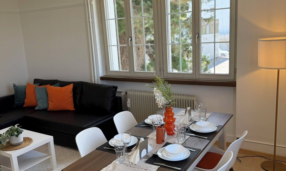 Wittenbach Apartment | ALENO Suites near St. Gallen with 2 bedrooms and a parking space