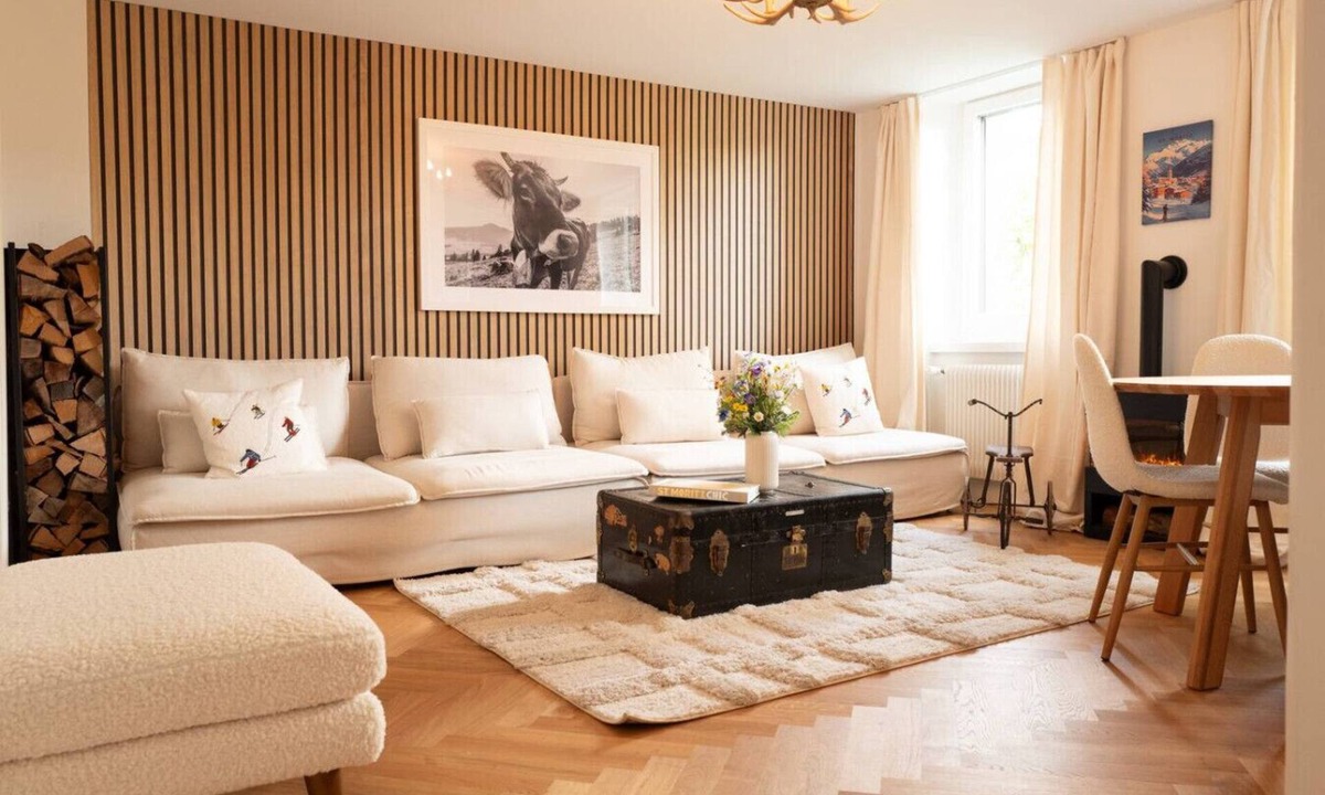 Oberstrass Apartment | Alpine 3-BR with fireplace near ETH · Kreis 6
