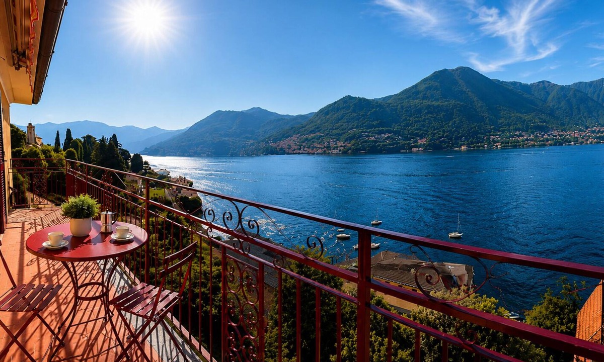 Moltrasio Apartment | Apartment with a lake view