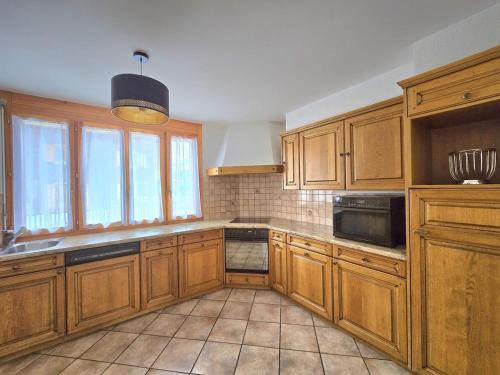 Saint-Martin Apartment | Appartement Tsandelanne avec terrasse panoramique, Val d'Hérens