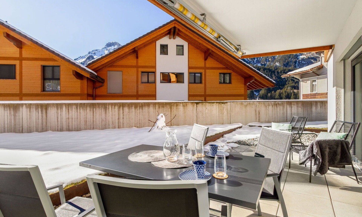 Blausee Apartment | Beautiful apartment for 4 guests with WIFI, TV, terrace and panoramic view