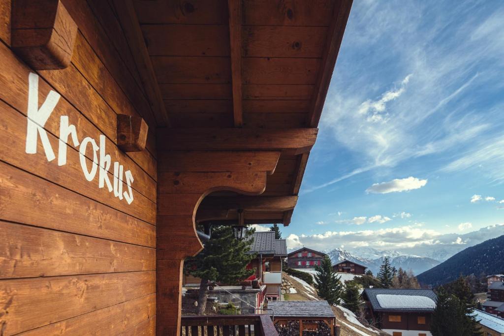 Riederalp Apartment | Chalet Krokus