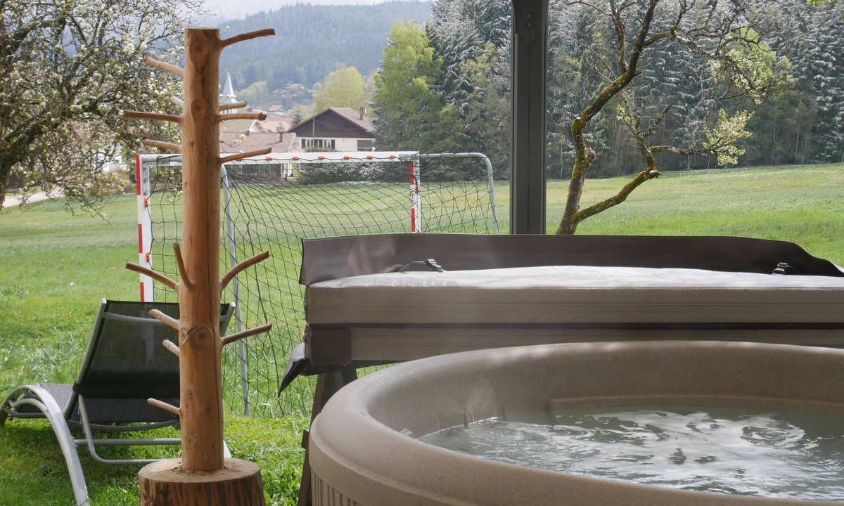 Xonrupt-Longemer Ski Chalet | Chalet la jonquille SPA JACUZZI SAUNA private hammam