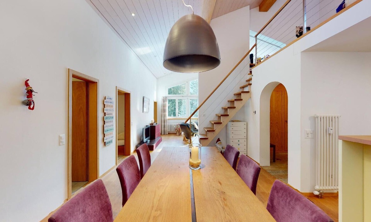 Lenzerheide Apartment | Duplex apartment with fireplace at the ski lift