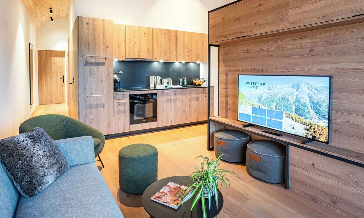 Heremence Apartment | Lovely apartment for 6 people with WIFI, TV, balcony and pets allowed