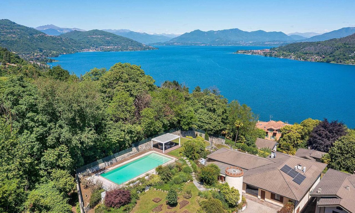 Arona Villa | NEW! Classy villa with pool and sweeping lake views! - Villa Sveva