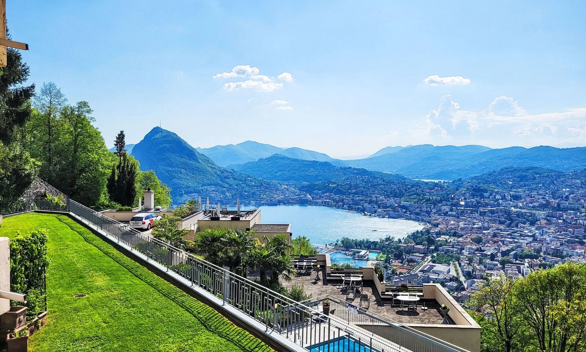 Lugano Apartment | Residenza Monte Brè - Apt. 203 Haus2 by Interhome