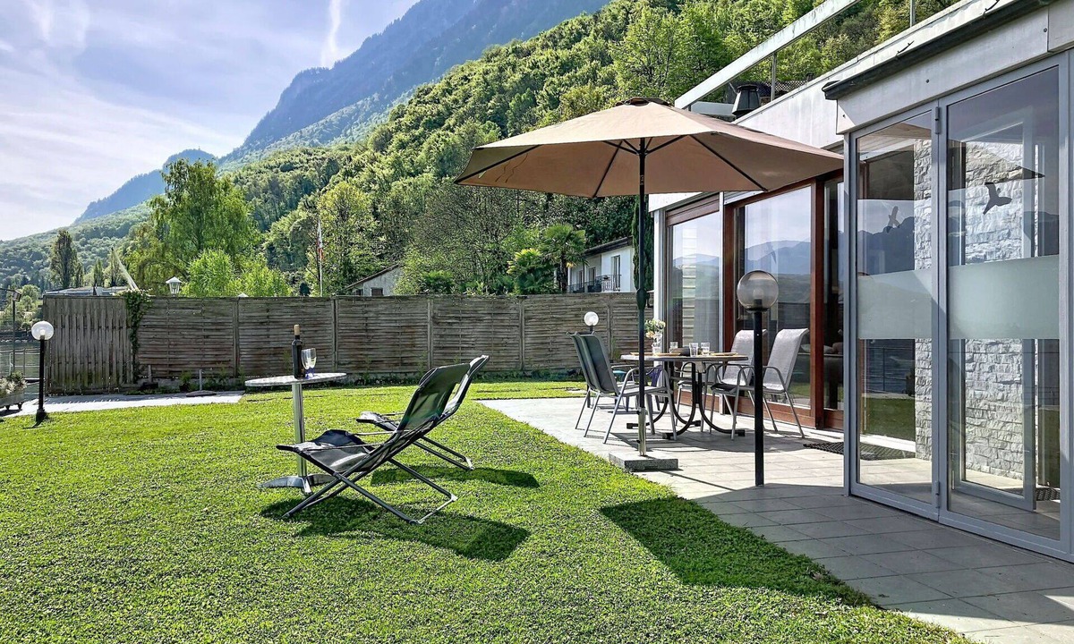 Saint-Gingolph Villa | Stunning private villa for 6 guests with WIFI, TV, patio and panoramic view