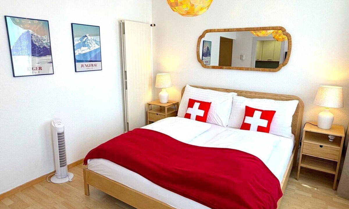 Central Interlaken Condo | SwissHut Modern 5min Interlaken West Station