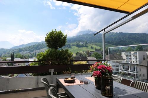 Kriens Apartment | View Pilatus-Luxus-Maisonette mit Pilatusblick - 6 Personen - PP