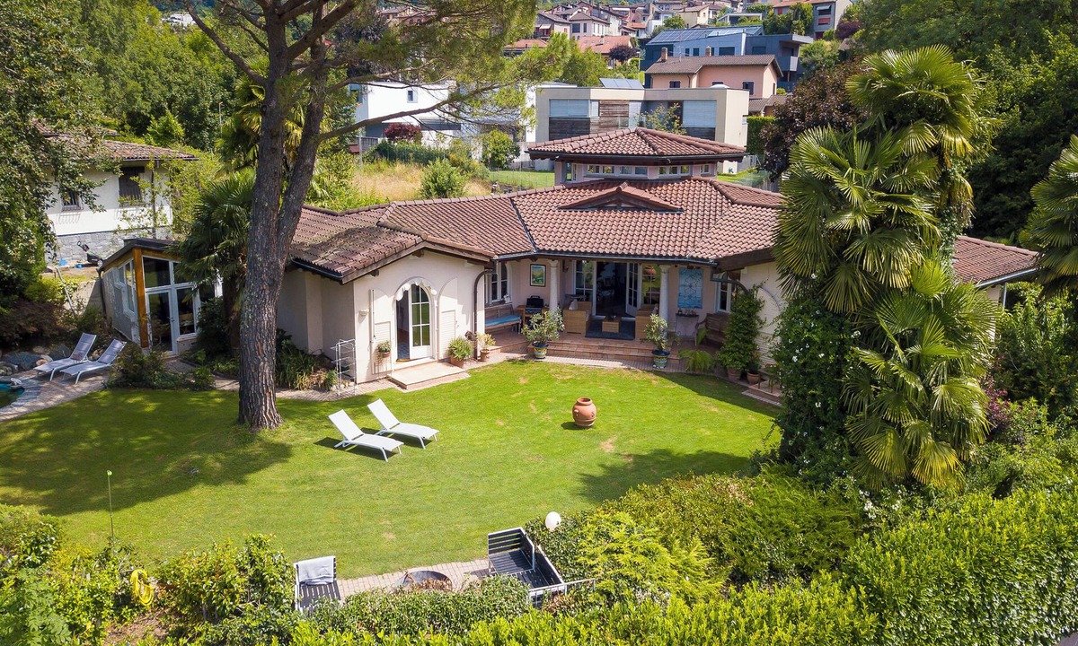 Villa Luganese Villa | Villa Tre Pini Garden Escape, Lugano, Switzerland