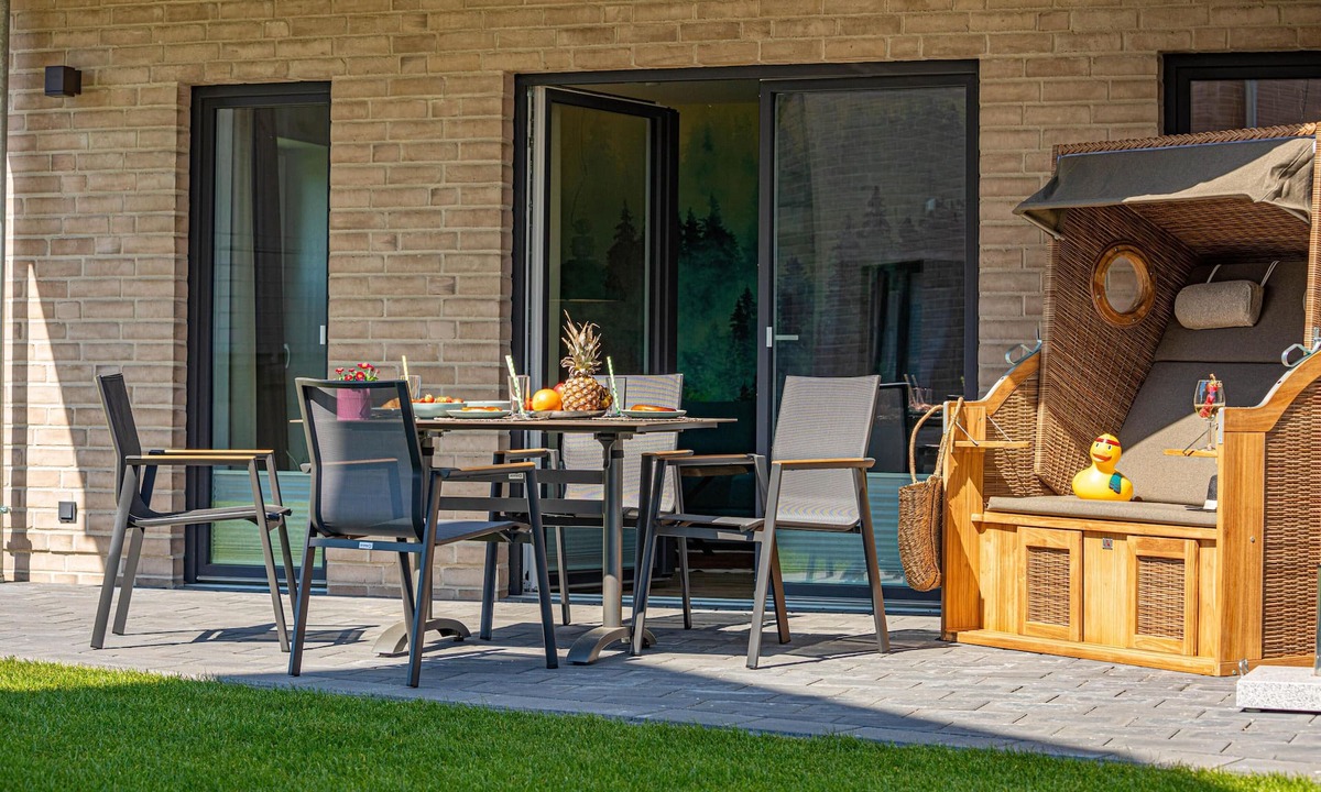 Schleswig Apartment | Wiking-Koje 2 - Elevator, Terrace, Beach Chair, Grill, Underfloor Heating,Shower