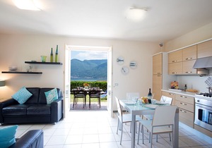 Apartment In Residence Sala Comacina, Lake Como With Pool in Como