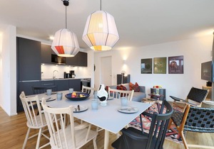 Beach front apartment in Lembruch/Dümmer See