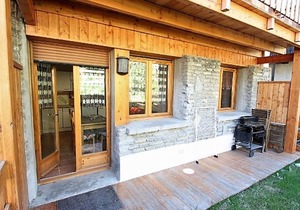 Charming apartment in Pra-Loup with parking and ski box in Pra-Loup