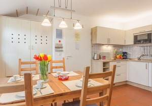 quiet apartment near the beach on the top floor incl. Indoor swimming pool / sauna etc. in Dranske