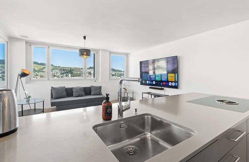 Kriens Apartment | 2BR Apt | Pilatus View | Near Lucerne