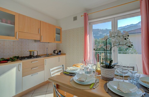 Torbole sul Garda Apartment | Agritur Laura- Essenza di rosa 2 with Shared Garden, Torbole sul Garda, Italy
