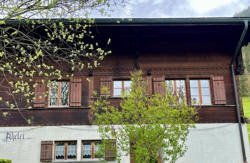 Zweisimmen Apartment | Akelei (gross) Appartement/Fewo, Dusche oder Bad, WC 7-Bettwohnung by Interhome