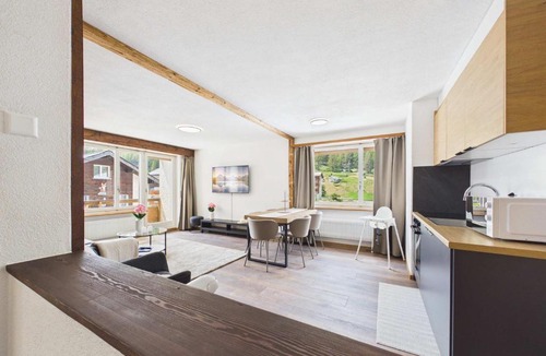 Saas Almagell Apartment | Alpine Family Retreat near SaasFee