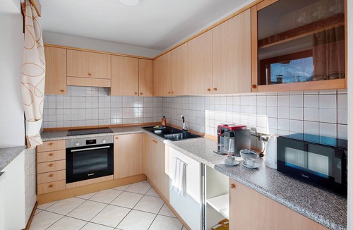 Soraga Apartment | Apartment 'Appartamento Cima Dodici' with Mountain View, Shared Terrace and Wi-Fi