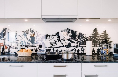 Einigen Apartment | Apartment Eiger with lake and mountain view