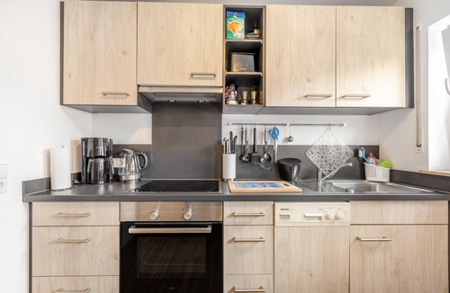 Moos Apartment | Apartment 'Gartenblick' with Shared Garden and Wi-Fi