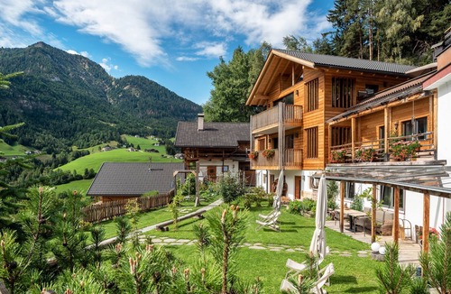 Ortisei Apartment | Apartment 'La Plates - Domesdi' with Mountain View, Terrace and Sauna