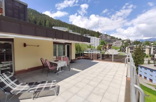 Davos-Platz Apartment | Attika Wohnung Allod Park Haus C 801 by Interhome