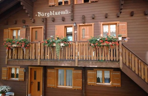 Bettmeralp Apartment | Bärgblüemli 2. OG Ost Studio, Dusche oder Bad, WC 1 1/2 Zimmerwohnung, 2-Betten by Interhome