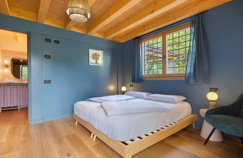 Drena Bed & Breakfast | B&B I Maroneri - Ciliegio Room with Mountain View