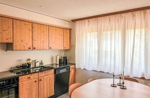 Laax Apartment | Beautiful apartment for 4 people with WIFI, TV, balcony, pets allowed and panoramic view