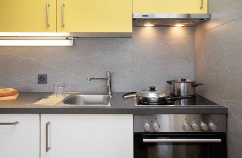 Falera Apartment | Beautiful apartment for 4 people with WIFI, pool, TV, patio and panoramic view