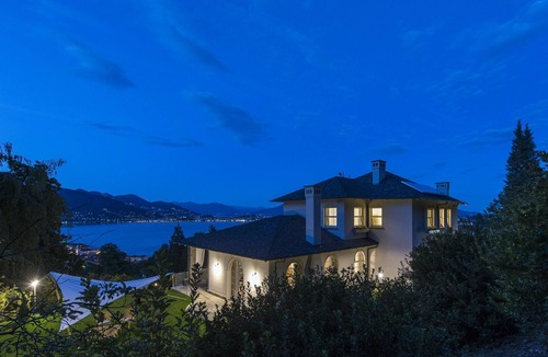 Baveno Villa | Beautiful private villa with A/C, private pool, hot tub, sauna, WIFI, TV, patio and panoramic view
