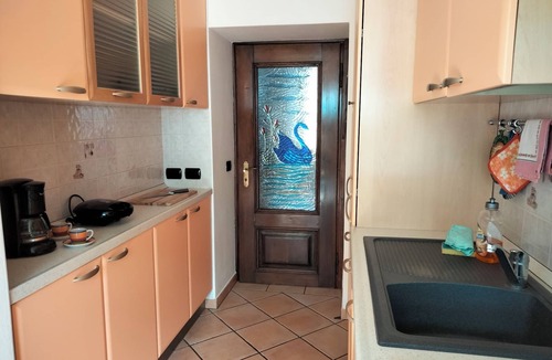 Cannobio Apartment | BLUE apartment in historic center with balcony to relax in