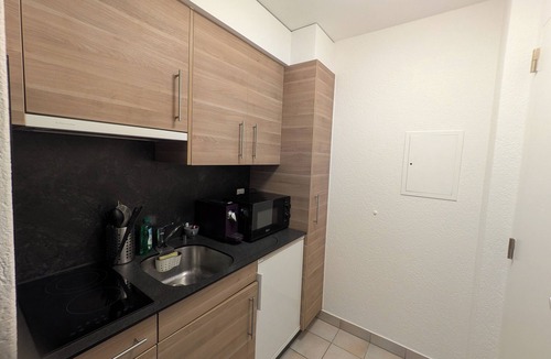 Martigny Apartment | Bright studio with terrace - 30 min from Verbier - free parking