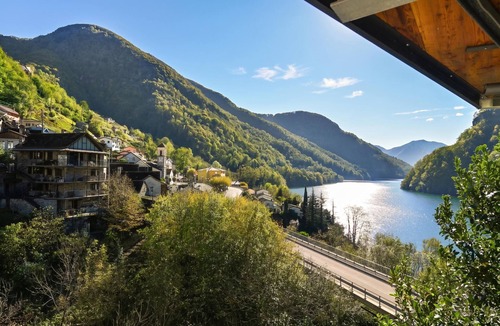Vogorno Ski Chalet | Casa Carla 2 Stone House with Balcony, Vogorno, Switzerland