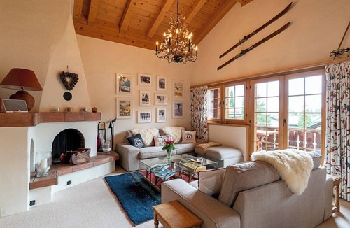 Laax Apartment | Casa Miez Penthouse, ca. 126m2, can accommodate 6 guests and is located in Laax.