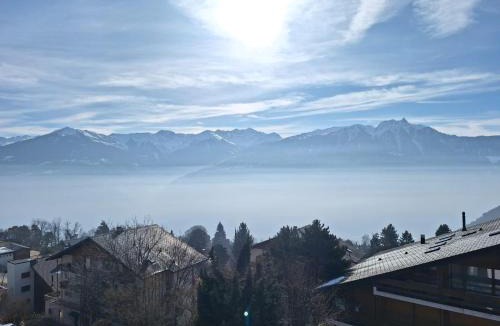 Ovronnaz Apartment | Charming apartment with great view