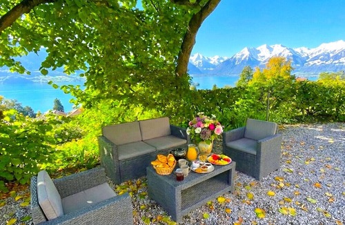 Hilterfingen Apartment | Concierge, Lake Thun/Alps Scenic Views by SwissHut