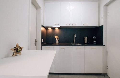 Laax Apartment | Cosy apartment for 2 guests with pool, WIFI, balcony and panoramic view
