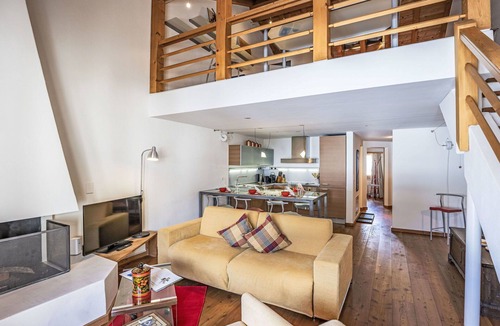 La Punt-Chamues-ch Apartment | Cosy apartment for 4 people with WIFI, TV, balcony, pets allowed and panoramic view