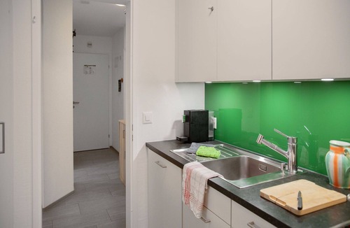 Falera Apartment | Cosy apartment for 5 guests with pool, WIFI, TV, balcony and panoramic view