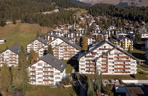 Laax Apartment | Cosy apartment for 7 people with WIFI, TV and balcony