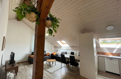 Porrentruy Apartment | Cosy apartment for 4 guests with WIFI, TV and balcony