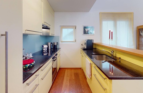 Lenzerheide Apartment | Duplex apartment with fireplace at the ski lift