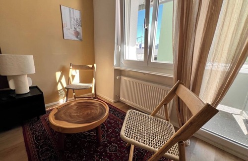 Oerlikon Apartment | Elegant Studio in Zurich w/Balcony (302-16)