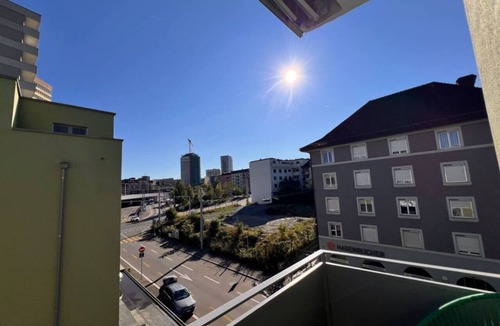 Oerlikon Apartment | Elegant Studio in Zurich w/Balcony (302-16)