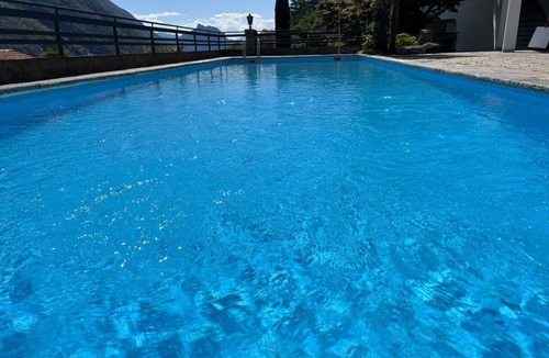 Cressogno Apartment | Exclusive penthouse with stunning lake view, large terrace, garden & pool.